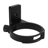 V BESTLIFE Lens Collar Mount Ring, Aluminum Alloy Lens Tripod Mount Ring with 65mm Plate Adapter for Nikon AF-S 105mm f / 2.8G IF-ED VR Micro Lens