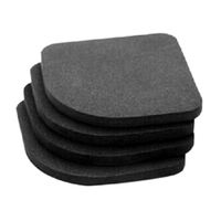 SZTARA 4 Pcs Home Non-slip Shock Pads Plastic Crash Pads Anti-vibration Washing Machine Absorbing Capacity Pads Suitable for Electric Appliance Table Furniture Floor Protector