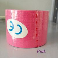 Chompunut Kinesio Taping Athletic Kinesiology Sport Taping Strapping Good Quality Football Knee Muscle Kinesio taping Strapping (Pink)