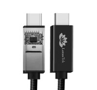 LotusTek | USB-C Cable | Premium USB Super Speed Certified | 6.6ft 2M Long | 100w Charging | Ipad Pro Cable | Thunderbolt 3 & USB 4 Compatible | Fast Charge | USB C | USBC