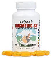 Bosmeric SR Turmeric Curcumin with Curcumin C3 Complex, BioPerine (Black Pepper Extract) for High Absorption and Boswellia for Extended Release; Soy/Gluten Free All Natural, Non GMO - 120 Caplet