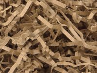 8oz Bag Heavy Duty Kraft Brown Gift Basket Shred Crinkle Paper Grass Filler Bedding nfLG -1737