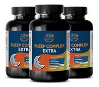 Wellness Formula 180 Tablets - Sleep Complex Extra 952MG - melatonin Plus l theanine - 3 Bottles (180 Capsules)