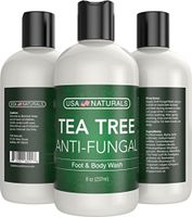 Antifungal Tea Tree Oil Body Wash - Antibacterial Wash Helps Eliminate Body Odor, Athlete's Foot, Acne, Toenail Fungus & Jock Itch Soothes Body Itch, Eczema & Skin Irritations-Premium Anti-fungal Soap