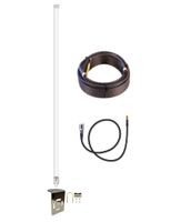 12dB Fiberglass 4G LTE XLTE Antenna w/50ft Coax Netgear DC112A-100NAS
