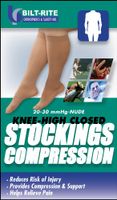 Bilt-Rite Mastex Health Knee High Stockings, Sand, X-Large