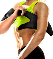 LODAY Neoprene Arm Trimmers Sauna Sweat Band for Women Men Weight Loss Compression Body Wraps Sport Workout Exercise(a Pair)