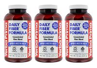 Yerba Prima Daily Fiber Formula Powder, 12 Ounce (Pack of 3)