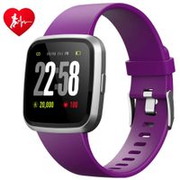 DFFFGGX Smart Watch, Fitness Health 2in1 Men Women Smartwatch with All-Day Heart Rate Monitor Activitity Tracker，with Multifunctional Sport Mode Sleep Tracker Pedometer Watch for Android & iOS Phones