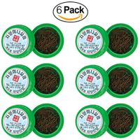 JAYANG Pre-Rolled Mini Moxa for Direct Moxibustion Micro Stick-on Moxa x 6 Pack