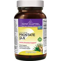 New Chapter Prostate Supplement - Prostate 5LX with Saw Palmetto + Selenium for Prostate Health - 60 ct Vegetarian Capsule