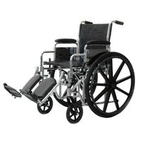 ProBasics K0007 Heavy Duty Desk Arm Wheelchair (24" Seat Width with Elevating Legrests)