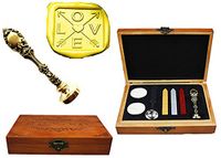 MNYR Vintage Love Cross Arrows Heart Luxury Wood Box Bronze Metal Peacock Wedding Invitations Gift Cards Paper Stationary Envelope Custom Logo Wax Seal Sealing Stamp Sticks Melting Spoon Gift Box Kit