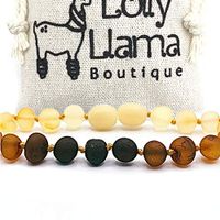 Raw Amber Bracelet (Unisex) Alternative Pain Relief - Certified Genuine Baltic Amber Bracelet - Ombre