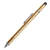 BELUPAID Magnetic Stylus Pen, Deformable Fidget Think Pens Creative Stress Reducer Toys Touch Screen Electronics Pens for iPad, for Women, Men, Teens (Gold)