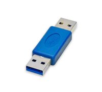 Conwork High-Speed USB 3.0 Type-A Male to Male Adapter Bridge Extender Connectors Dongle