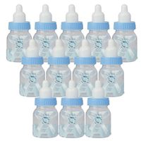 FENICAL Feeder Style Gift Box Baby Shower Candy Box Pack Of 12pcs (Blue)