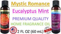 Mystic Romance Premium Home Fragrance Oil 2 oz/60 mL (Eucalyptus Mint)