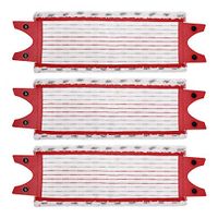 KEEPOW Microfibre Floor Mop Pads Replacement for O-Cedar UltraMax EasyWring Microfiber Flat Spin Mop Pack of 3