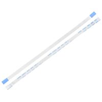 uxcell Flexible Flat Cable, 8 Pins 0.5mm Pitch 150mm FPC FFC Flexible Ribbon Cable for LCD TV Car Audio DVD Player Laptop 5Pcs A Type