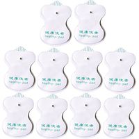 New Reusable Self-Adhesive Electrode Pads Machine Digital Therapy for Body Massager Pain Relief Acupuncture Back High Frequency Body Massager