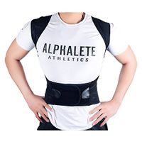 Befen Comfort Posture Corrector Back Support Brace Improve Posture and Provide Lumbar Support for Lower and Upper Back Pain for Men and Women Full Adjustable Elastic Straps (L)
