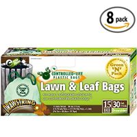 Green N Pack 30 Gallon Drawstring Large Trash Bags