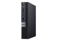 Dell OptiPlex 7060 Micro Form Factor Desktop Computer, Intel Core i7-8700T, 16GB DDR4-2666 (2x8GB), 512GB NVMe Solid State Drive, Windows 10 Pro, with Dell 3-Year NBD Warranty (Renewed)