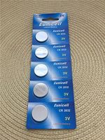 WAT 1000 pcs CR2032 Card 3V lithium battery compatibility with KCR2032 LM2032 5029LC 2032