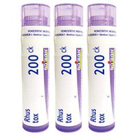 Boiron Rhus Toxicodendron 200ck, 80 Pellets, Homeopathic Medicine for Joint Pain Improved by Motion, 3 Count