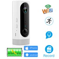 ANBAHOME Wireless Battery Powered Camera,Rechargeable 1080P WiFi IP CCTV Anti-Theft Security Surveillance System for Home Baby Pet with Night Vison iOS Android App Monitor