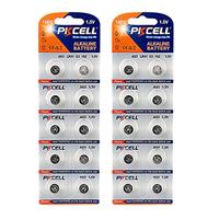 LR41 AG3 L736 LR736 SR41 192 384 392 Thermometer Alkaline Coins Battery 20Pcs