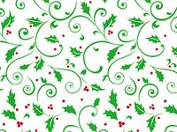 Christmas Cellophane Gift Wrap - 30" x 100' - Holly Berry