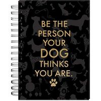 Lady Jayne Dog Silhouettes Spiral Bound Journal (14713)