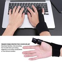 Trigger Finger Splint，Acogedor Adjustable Medical Grade Aluminum Isolated Finger Splints for Broken Fingers, Mallet Finger, Finger Knuckle Immobilization, Wounds, Post-Operative Care and Pain Relief