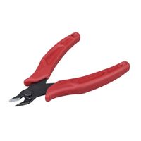 Klein Tools D275-5 Flush Cutter, Lightweight Cutters Snip up to 16 AWG, Precision Cutter has Ultra Slim Profile for Access in Confined Areas
