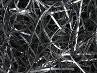 Black & Silver Veryfine Cut Paper 10 lb Box ~ Spring-fillÂ Shred - WRAPS-SP10BS