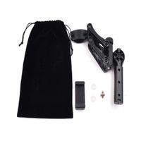 QUICATCH for DJI Osmo Pocket Handheld Gimbal Accessories 4 axis Handheld Stabilizer Gimbal and Smartphone Clip Mobile Phone Holder with Storage Bag