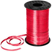 Wholesale 500 Yard Spool of 3/16" Red Curling Ribbon Pkg/1