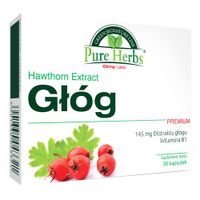 OLIMP LABS Hawthorn Premium - 30 Capsules - 154 MG of Hawthorn Berries Extract in 1 Capsule!