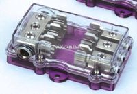 BOSS Audio DFB3 Fuse Block Boss Distribution, 3 Fuse, Electrical Distribution Product