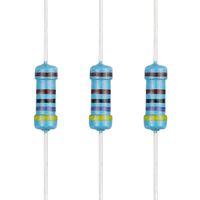 EDGELEC 100pcs 4.7K ohm Resistor 1/2w (0.5Watt) ±1% Tolerance Metal Film Fixed Resistor, Multiple Values of Resistance Optional