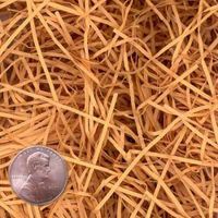 6oz Bag Caramel Cognac VERYFINE Fine Cut Gift Basket Shred Paper Grass Filler Bedding nfLG -455