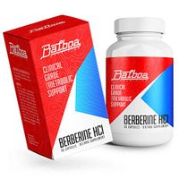 Balboa Nutrition Berberine HCl 500mg Supplement - Blood Glucose, Digestive, Heart, Metabolism, Weight Loss Support - Premium Natural, Vegan Fat Burner Pills - Immune System Booster - 90 Capsules