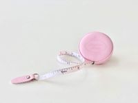 Tape Measure Sewing Pink Leather 60 inches Measuring Tape Retractable with Soft Leatherette Case Metric Imperial Tape Measure for Measuring The Body, Fabric, Tailoring, Quilting, Sewing, Clothing