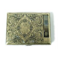 nostalgic 20-Cigarettes-Pack USB Cigarette Lighter Case 643
