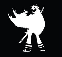 Gurren Lagann Kamina Anime Car Window Wall Macbook Notebook Laptop Vinyl Decal