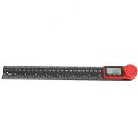 Digital Angle Finder Stainless Steel Protractors High Accuracy 360 Degrees Angle Inclinometer Measuring Tool (200mm/8Inch)