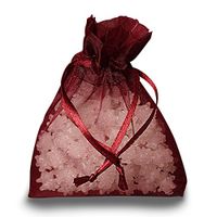 Wine Organza Bags | Quantity: 30 | Width: 3"