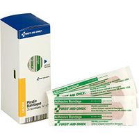 SmartCompliance First Aid Cabinet Refill, 3/4" x 3" Plastic Bandages